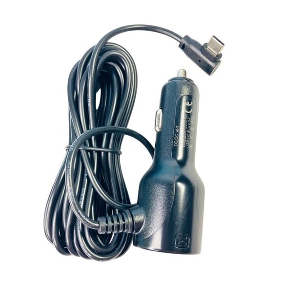 OEM 12V USB-C Car Charger Power Adapter with Right Angle Tip – DC/USB Auto Plug - Picture 1 of 2